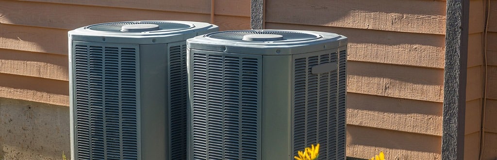 hvac units outside of home